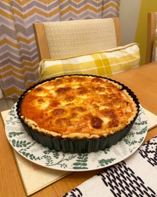 Cheese and Tomato ‘Pizza’ Tart